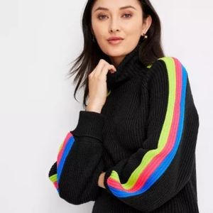 Striped Oversized Turtleneck Pullover Sweater Kahlana BB x Target SOLDOUT ONLINE